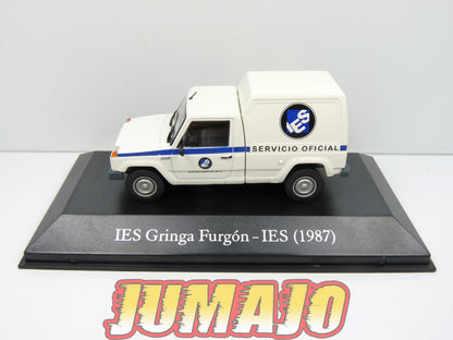 SER51 Voiture 1/43 SALVAT Vehiculos Servicios :  IES Gringa Furgon IES 1987