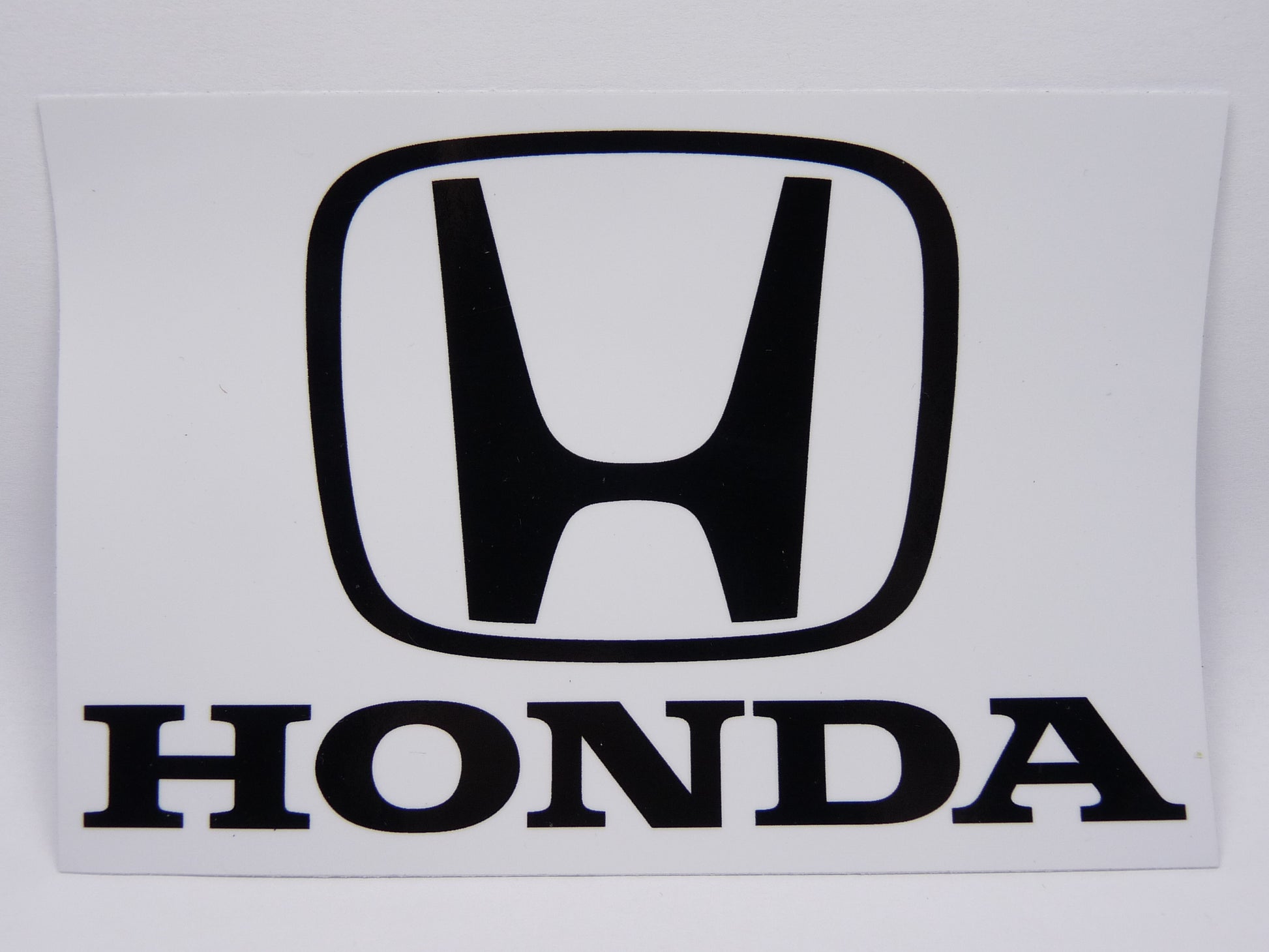 STK11 Sticker Autocollant : logo Honda Rectangle Largeur 14.2 cm haute –  Jumajo