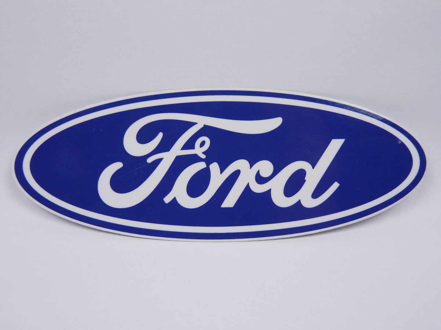 STK9 Sticker Autocollant : logo Ford Ovale Largeur 16.8 cm hauteur 6.2 cm
