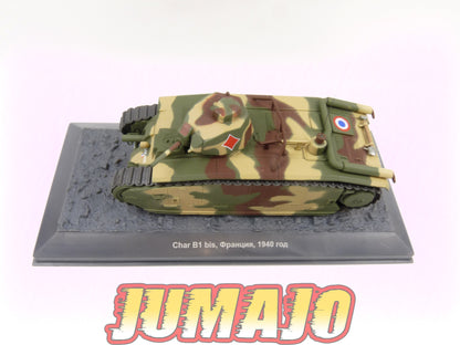 TKI15 DéAGOSTINI IXO 1/43 TANKS Russe : Char B1 bis - 1940