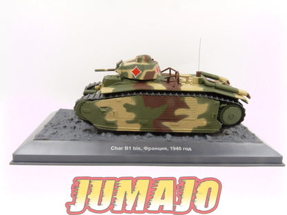 TKI15 DéAGOSTINI IXO 1/43 TANKS Russe : Char B1 bis - 1940