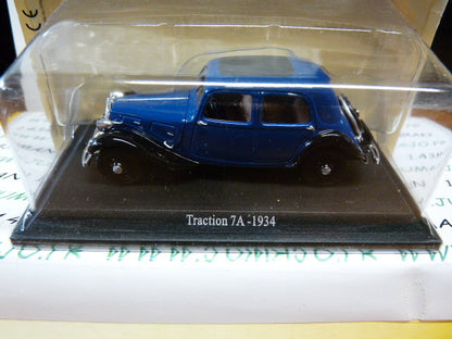 TRA32 voiture 1/43 atlas traction NOREV : traction 7A 1934