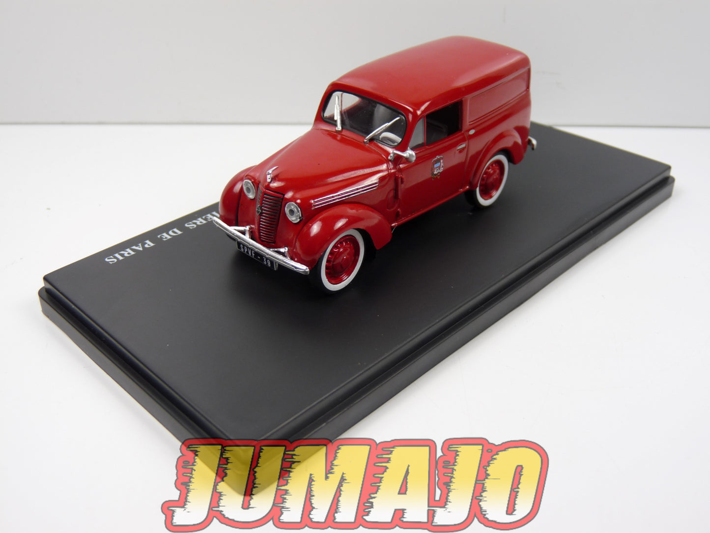 UTR47 UTILITAIRES RENAULT 1/43 Juvaquatre fourgonnette SPVF sapeur pompiers de Paris