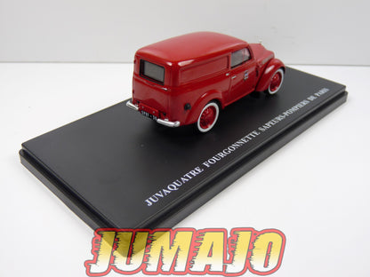 UTR47 UTILITAIRES RENAULT 1/43 Juvaquatre fourgonnette SPVF sapeur pompiers de Paris