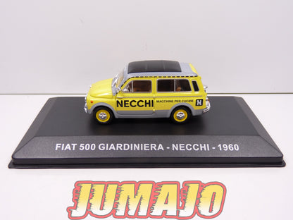 VCE13 1/43 IXO Commerciale Epoque : FIAT 500 Giardiniera  Jardinière - Necchi 1960