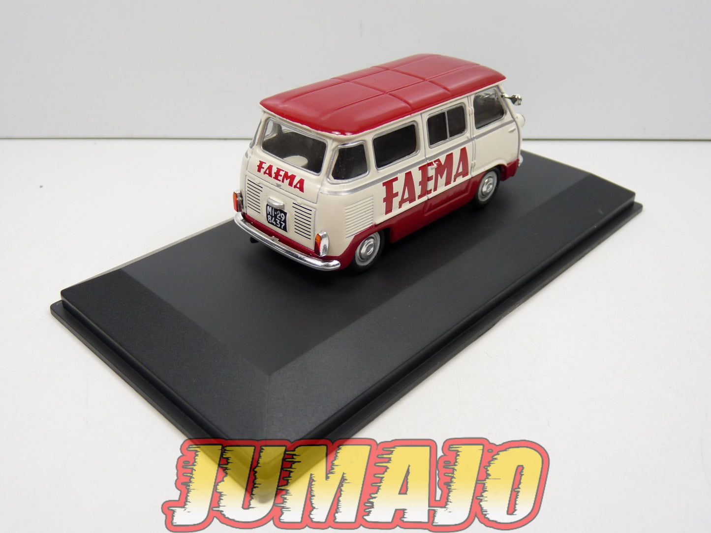 VCE27 1/43 IXO Commerciale Epoque : FIAT 600 Furgone - Faema 1956