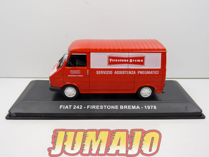 VCE31 1/43 IXO Commerciale Epoque : FIAT 242 - Pneu Firestone 1978