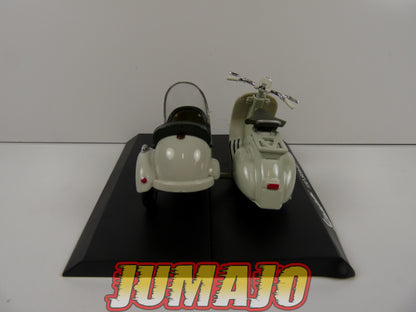VES118+119 MOTO VESPA ITALIE Fassi Toys 1/18 : 150 Sidecar 1955