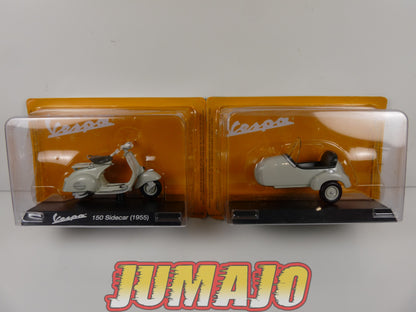 VES118+119 MOTO VESPA ITALIE Fassi Toys 1/18 : 150 Sidecar 1955