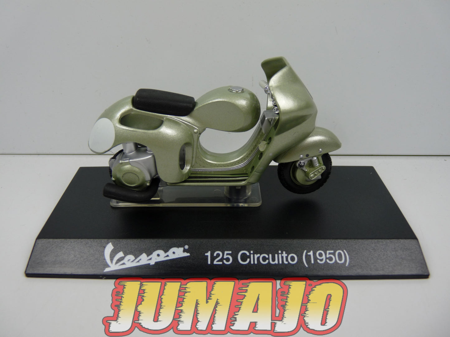 VES29 MOTO VESPA ITALIE Fassi Toys 1/18 : VESPA 125 Circuito 1950