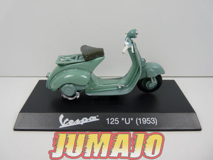 VES31 MOTO VESPA ITALIE Fassi Toys 1/18 : VESPA 125 "U" 1953