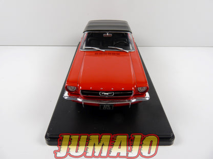 VQV26 Voiture 1/24 Hachette : FORD MUSTANG 1965