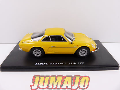 VQV80 Voiture 1/24 Hachette : Alpine A110 VRI 1971