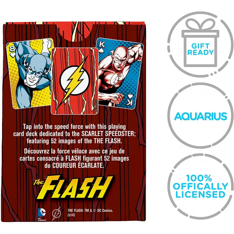 Jeu de Cartes Aquarius : Flash DC Comics