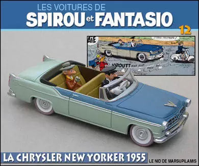 SPI12 Voiture 1/43 Collection SPIROU : Chrysler Windsor Deluxe 1955 *Occasion*