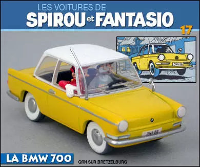 SPI17 Voiture 1/43 Collection SPIROU : BMW 700 *Occasion*