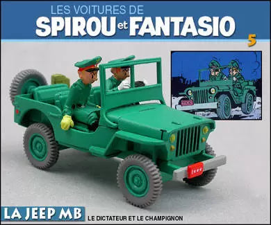 FIL22 Voiture 1/43 Collection SPIROU : Jeep MB