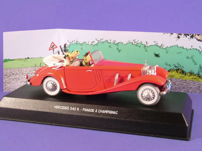 SPI22 Voiture 1/43 Collection SPIROU : Mercedes 540 K *Occasion*