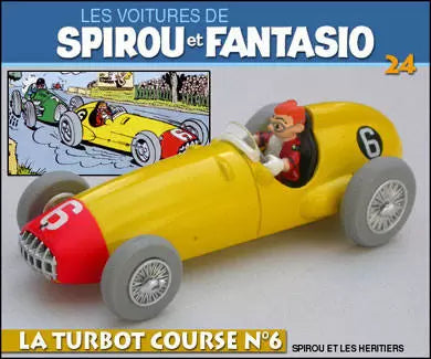 SPI24 Voiture 1/43 Collection SPIROU : Turbot Course N°6 *Occasion*