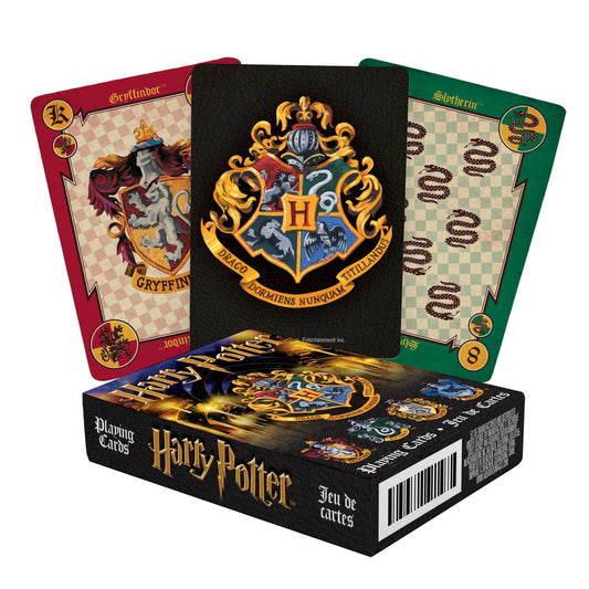 Jeu de Cartes Aquarius : Harry Potter Crests Hogwarts