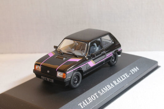 AUTZ Voiture 1/43 IXO altaya Voitures d'autrefois Talbot Samba Rallye 1984