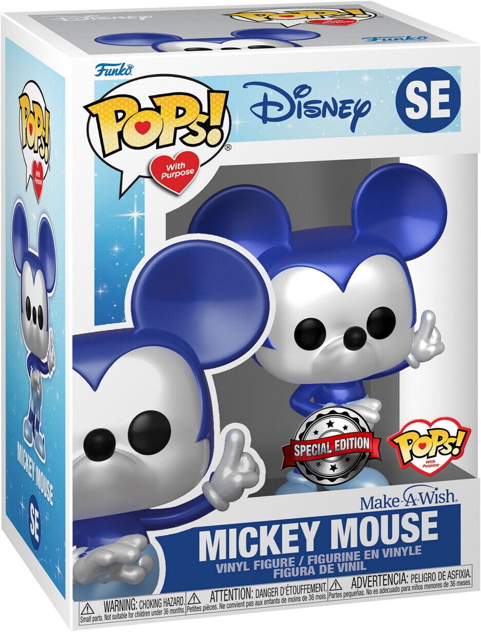 Figurine Vinyl FUNKO POP with Purpose Disney : Mickey Mouse SE (Make a Wish)