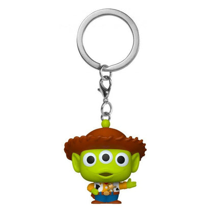 FUNKO POP Pocket Keychain Porte Clé Llavero Pixar : Remix Woody Toy Story