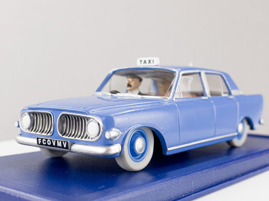 TIN45 Atlas 1/43 TINTIN en Voiture : Ford Zephyr Mk III '60s Taxi *Occasion