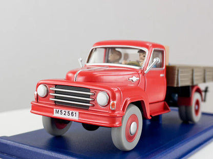 TIN61Z Atlas 1/43 TINTIN en Voiture : Hanomag L28 années 50 *Occasion