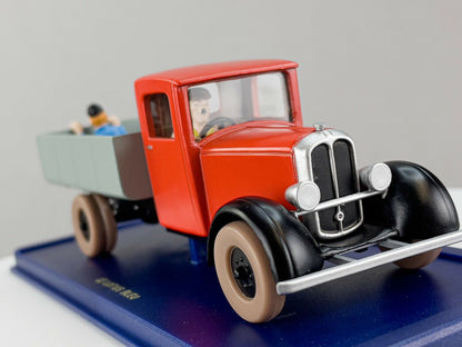 TIN36 Atlas 1/43 TINTIN en Voiture : Miesse 1933 Le Camion rouge *Occasion