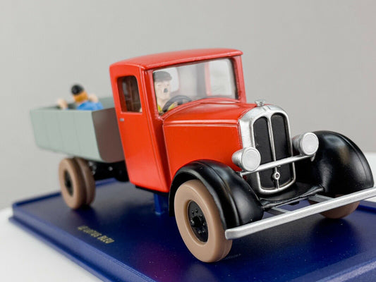 TIN36 Atlas 1/43 TINTIN en Voiture : Miesse 1933 Le Camion rouge *Occasion