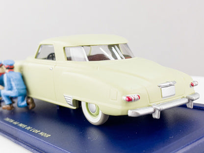 TIN66 Atlas 1/43 TINTIN en Voiture : Studebaker Commander Regal De Luxe Coupé 1947 *Occasion