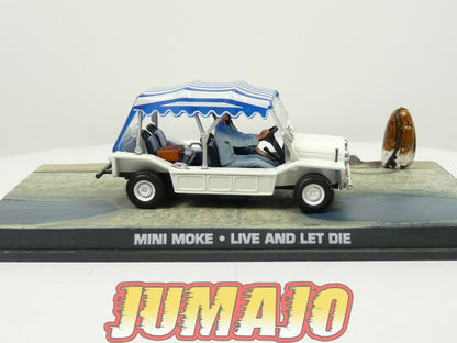 JB24 voiture 1/43 IXO 007 JAMES BOND Mini Moke Live and let die