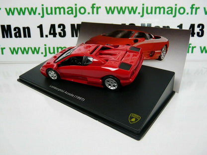 LB66 voiture 1/43 IXO LAMBORGHINI : ACOSTA 1997