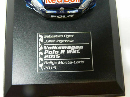 RD9 voiture 1/43 IXO Direkt Rallye VOLKSWAGEN POLO R WRC Monte Carlo 2015 OGIER