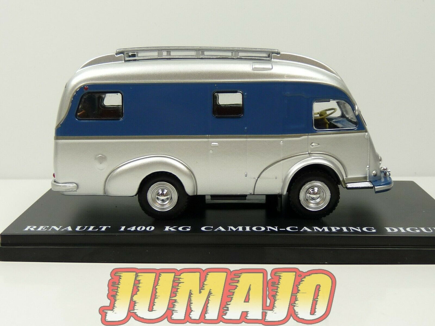 CC4 1/43 camping cars hachettes : RENAULT 1400 KG Camions-camping  Digue