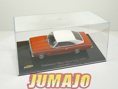 CVT59 voiture 1/43 IXO Salvat BRESIL CHEVROLET : Opala Gran Luxo 1971