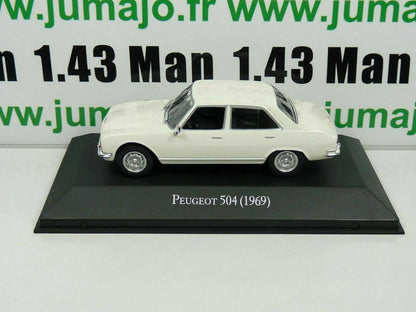 ARG2 Voiture 1/43 SALVAT Autos Inolvidables : Peugeot 504 (1969)