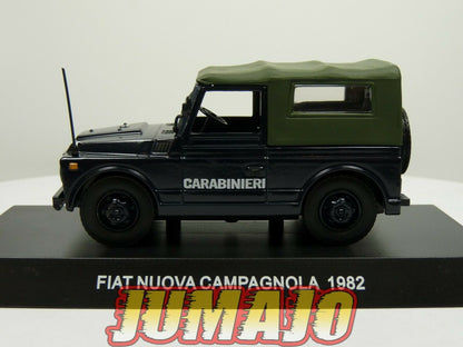 CR33 voiture POLICE 1/43 CARABINIERI : FIAT Nuova Campagnola 1982