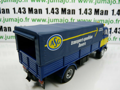 lot 4 CAMIONS truck LKW 1/43 DéAgostini IXO magirus MAN esso Mercedes VOLVO F88