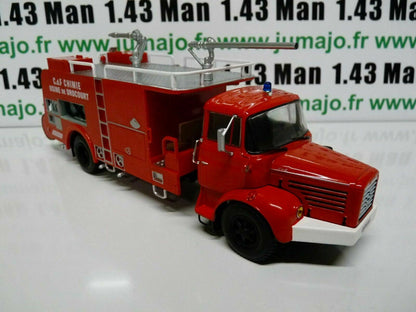 CPF26 POMPIER 1/43 altaya IXO Sides Berliet GLR extinction mousse Usine Drocourt