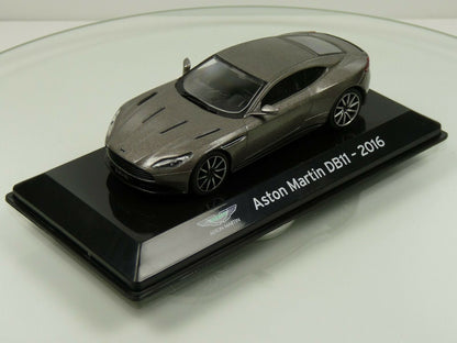 Lot De 2 Voitures Miniatures 1/43 : Aston Martin DB11 + One 77 - Ixo Pour Editions Salvat (SC4+SC14)
