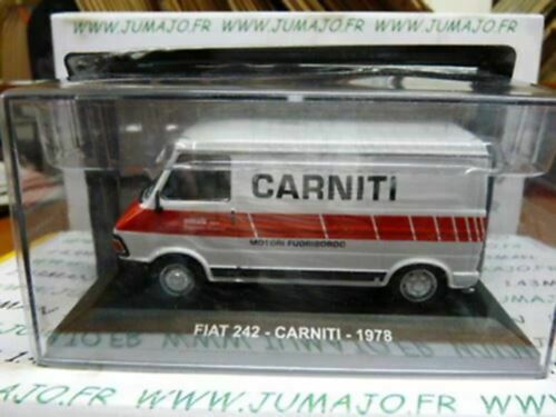 PIT20 Z 1/43 IXO Altaya Véhicules d'époque ITALIE : FIAT 242 (C35) CARNITI 1978