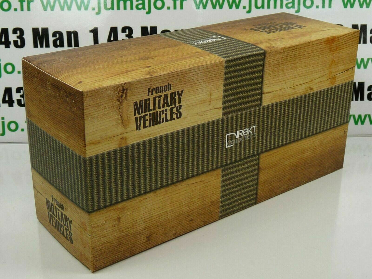 Miniature Berliet-Sides GLC 28 Camion-Citerne Militaire – Échelle 1:43, Modèle Collection Métal Sous Vitrine