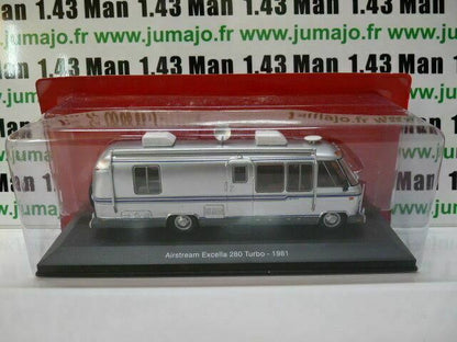 CC3 1/43 camping cars hachettes : Airstream Excella 280 turbo 1981