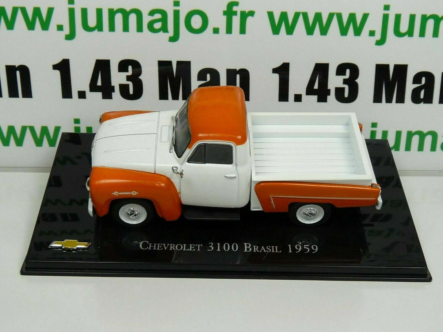 CVT33 voiture 1/43 IXO Salvat BRESIL CHEVROLET : 3100 Brasil 1959