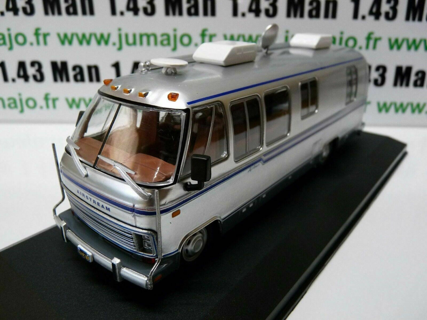 CC3 1/43 camping cars hachettes : Airstream Excella 280 turbo 1981