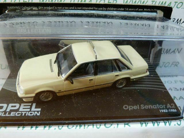 OPE120 voiture 1/43 IXO eagle moss OPEL collection : SENATOR A2 taxi 82/86