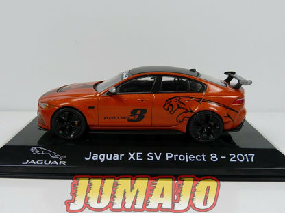 SC42 voiture 1/43 SALVAT Supercars :  JAGUAR XE SV Project 8 2017