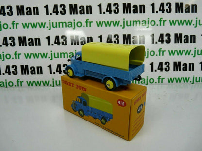 DT55 Voiture réédition DINKY TOYS atlas : 413 Austin Covered Wagon UK
